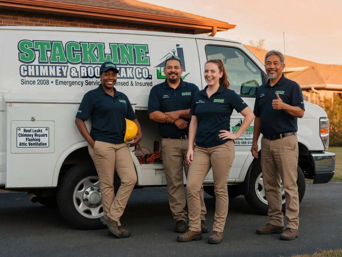 Chimney flashing repair company in Darling, MS